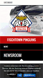 Mobile Screenshot of fischtown-pinguins.de